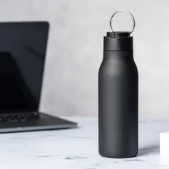 Gift Campaign Borracce promozionali con anello in metallo nel tappo da 600ml Fancy><noscript><img width=