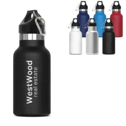 Gift Campaign Borraccia acciaio inox con rivestimento in polvere e moschettone 350ml></noscript> Borracce Di Metallo