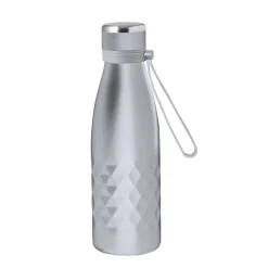 Gift Campaign Borraccia acciaio inox con motivo a rombi e laccetto in silicone 550ml></noscript> Borracce Di Metallo