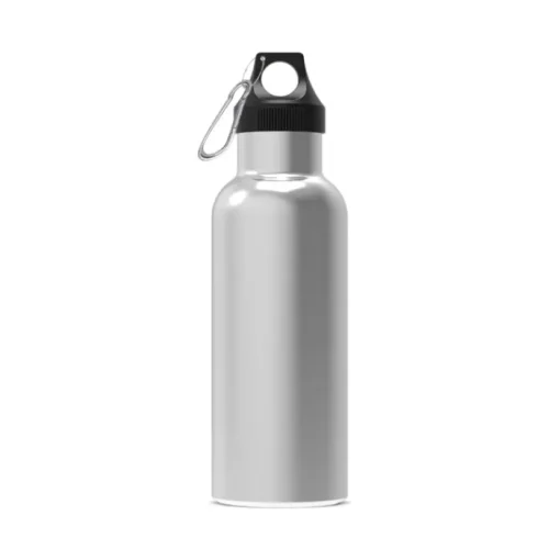 Gift Campaign Borraccia acciaio inox con rivestimento in polvere e moschettone 500ml> Borracce Di Metallo