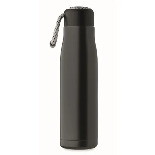 Gift Campaign Borraccia con doppio parete isolata in acciaio inox con cordino 500ml> Borracce Di Metallo