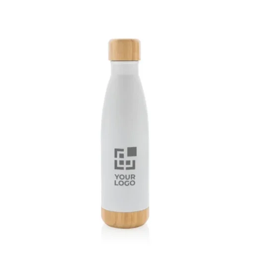 Gift Campaign Borraccia con tappo e fondo in bambù da 520ml Lid&Bottom Bambú> Borracce Termiche|Borracce Di Metallo