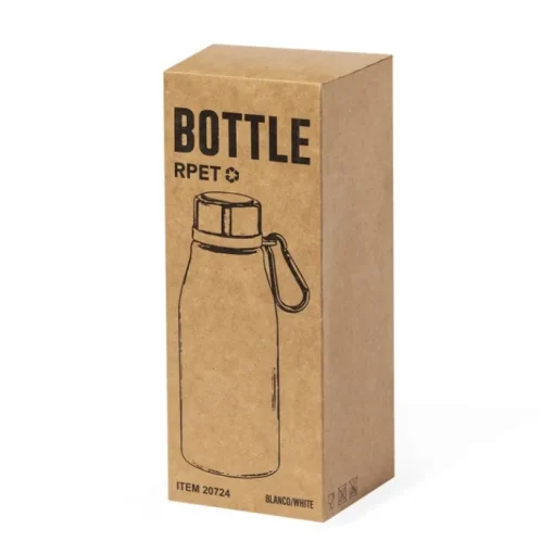 Gift Campaign Borraccia dai colori opachi in rPET con moschettone coordinato 370ml> Borracce In Plastica