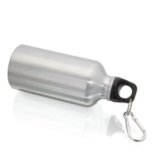 Gift Campaign Borraccia di alluminio piccola con moschettone 400ml Cruiser> Gadget Per La Scuola|Borracce Di Metallo