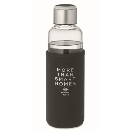 Gift Campaign Borraccia di vetro con sensore nel tappo 500ml Crystal Reminder> Borracce In Vetro