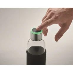 Gift Campaign Borraccia di vetro con sensore nel tappo 500ml Crystal Reminder></noscript> Borracce In Vetro