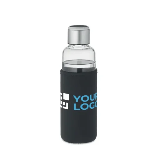 Gift Campaign Borraccia di vetro con sensore nel tappo 500ml Crystal Reminder> Borracce In Vetro
