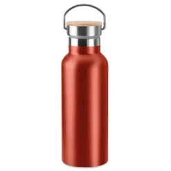 Gift Campaign Borraccia in acciaio inossidabile con logo tappo in bambú da 500ml Clip></noscript> Gadget Palestra|Gadget Per L'Ufficio
