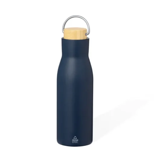 Gift Campaign Borraccia in acciaio inox riciclato a doppia parete con manico 500 ml> Borracce Di Metallo