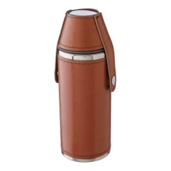 Gift Campaign Borraccia in acciaio inox con 2 bicchieri e custodia in pelle 230 ml></noscript> Borracce Di Metallo