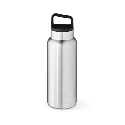Gift Campaign Borraccia in acciaio inox riciclato con manico integrato nel tappo 1,03l> Borracce Di Metallo