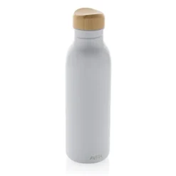 Gift Campaign Borraccia in acciaio inox riciclato con tappo di bambù da 600 ml><noscript><img width=