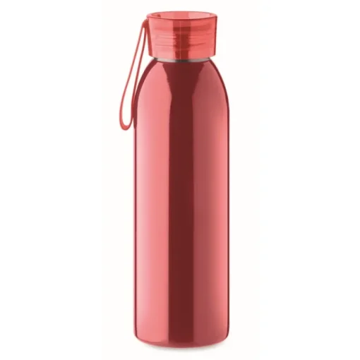 Gift Campaign Borraccia in acciaio inox con tappo in PP e laccetto di silicone 650ml> Borracce Di Metallo