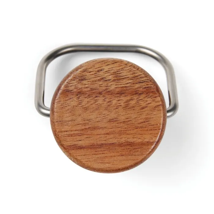 Gift Campaign Borraccia in acciaio inox riciclato con manico e tappo in legno 800ml> Borracce Di Metallo