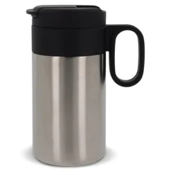 Gift Campaign Borraccia in acciaio inox con tappo incernierato nero con manico 250ml></noscript> Bicchieri Termici Personalizzati