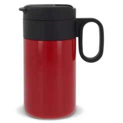 Gift Campaign Borraccia in acciaio inox con tappo incernierato nero con manico 250ml></noscript> Bicchieri Termici Personalizzati
