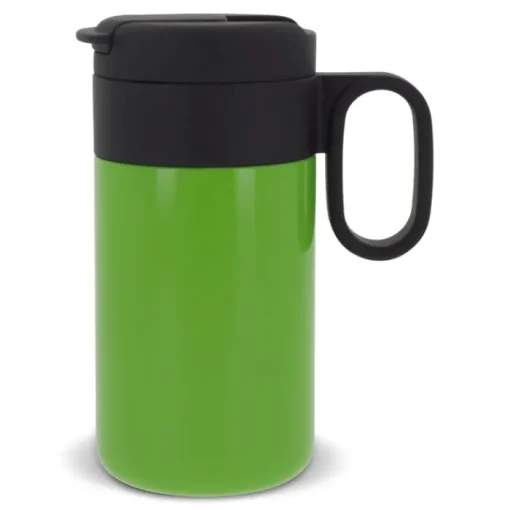 Gift Campaign Borraccia in acciaio inox con tappo incernierato nero con manico 250ml> Bicchieri Termici Personalizzati