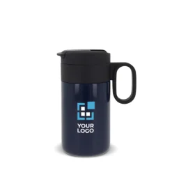 Gift Campaign Borraccia in acciaio inox con tappo incernierato nero con manico 250ml></noscript> Bicchieri Termici Personalizzati