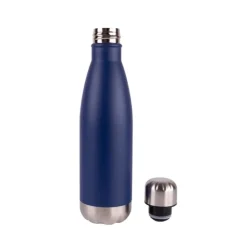 Gift Campaign Borraccia in acciaio inox riciclato con base e tappo argentato 500ml> Borracce Di Metallo