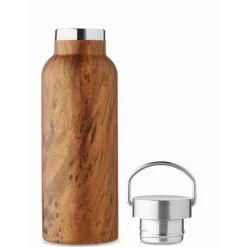 Gift Campaign Borraccia in acciaio riciclato con rivestimento che sembra legno 500 ml></noscript> Borracce Termiche|Borracce Di Metallo