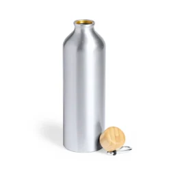 Gift Campaign Borraccia in alluminio con tappo in bambù e moschettone 800ml Helsinki> Borracce Di Metallo