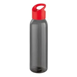 Gift Campaign Borraccia in nero trasparente con tappo colorato 630ml Dark> Borracce In Plastica