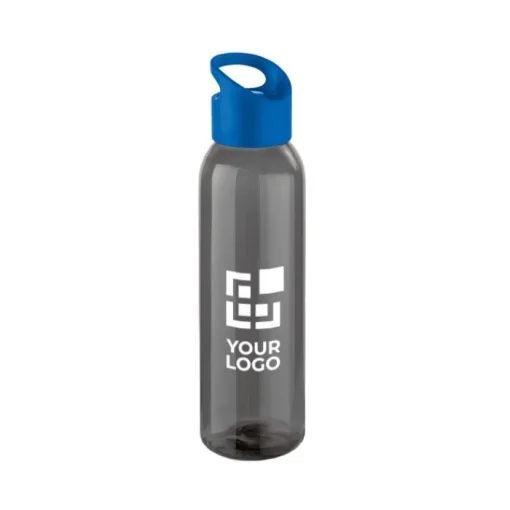 Gift Campaign Borraccia in nero trasparente con tappo colorato 630ml Dark> Borracce In Plastica