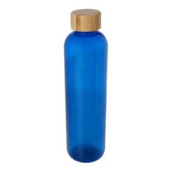Gift Campaign Borraccia in plastica riciclata trasparente con tappo in bambù da 1l> Borracce In Plastica