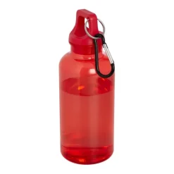 Gift Campaign Borraccia in plastica riciclata trasparente con moschettone 400ml> Borracce In Plastica