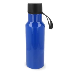 Gift Campaign Borraccia in rPET colorata con laccetto in gomma nero 600ml><noscript><img width=