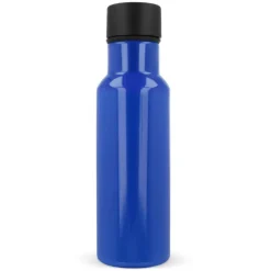 Gift Campaign Borraccia in rPET colorata con laccetto in gomma nero 600ml><noscript><img width=