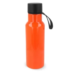 Gift Campaign Borraccia in rPET colorata con laccetto in gomma nero 600ml><noscript><img width=