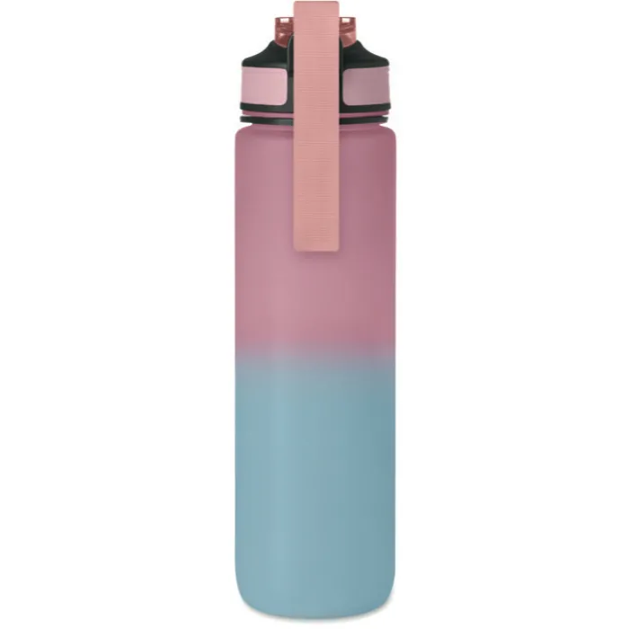 Gift Campaign Borraccia in rPET con beccuccio e orario di consumo dell'acqua 1l> Borracce In Plastica