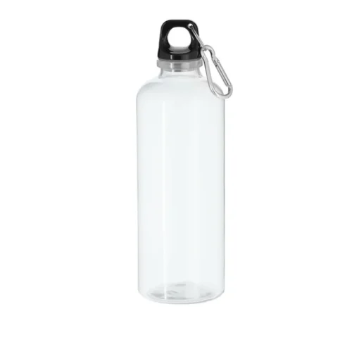 Gift Campaign Borraccia in RPET traslucida con moschettone sul tappo 630 ml> Borracce In Plastica