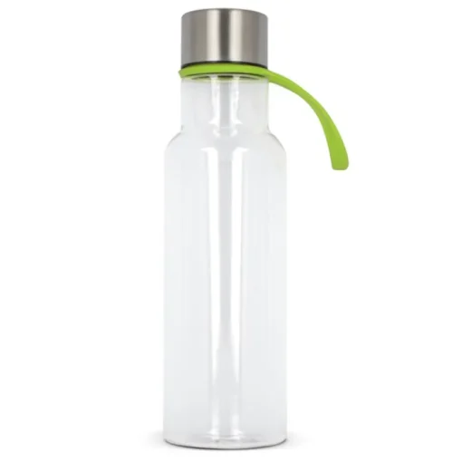 Gift Campaign Borraccia in rPET trasparente con laccetto in gomma colorato 600ml> Borracce In Plastica