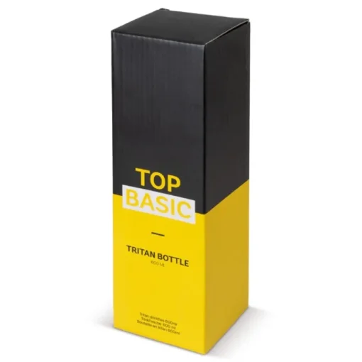 Gift Campaign Borraccia in tritan trasparente con tappo e laccetto colorato 600ml> Borracce In Plastica