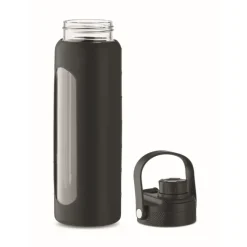 Gift Campaign Borraccia in vetro borosilicato con custodia in silicone nera 750 ml></noscript> Borracce In Vetro
