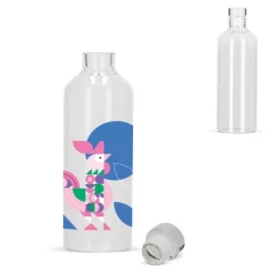 Gift Campaign Borraccia in vetro borosilicato con tappo flessibile in vetro 750ml></noscript> Borracce In Vetro