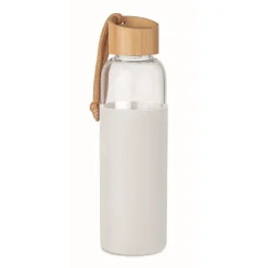 Gift Campaign Borraccia in vetro con custodia e tappo in bambù 500ml Crystal Pouch></noscript> Borracce In Vetro