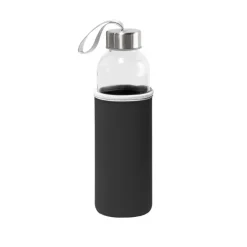 Gift Campaign Borraccia in vetro con tappo in acciaio inox e custodia colorata 520ml> Borracce In Vetro