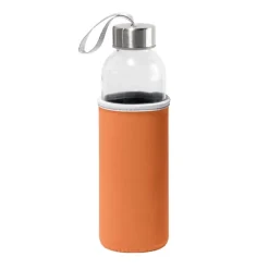 Gift Campaign Borraccia in vetro con tappo in acciaio inox e custodia colorata 520ml></noscript> Borracce In Vetro