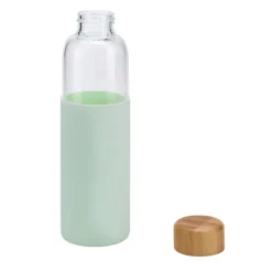 Gift Campaign Borraccia in vetro con tappo in bambù e custodia in silicone 600ml></noscript> Borracce In Vetro
