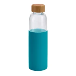 Gift Campaign Borraccia in vetro con tappo in bambù e custodia in silicone 600ml></noscript> Borracce In Vetro
