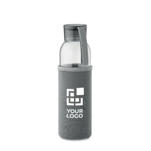 Gift Campaign Borraccia in vetro riciclato con custodia in neoprene da 500 ml> Borracce In Vetro