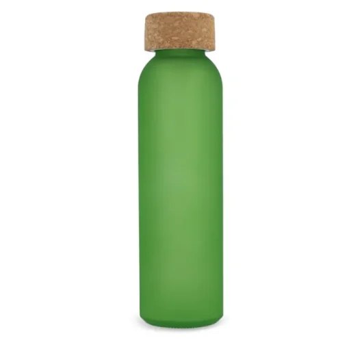 Gift Campaign Borraccia in vetro riciclato satinato con tappo in sughero da 500ml> Borracce In Vetro