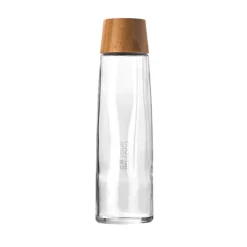 Gift Campaign Borraccia in vetro sostenibile premium con tappo in bambù da 750ml><noscript><img width=