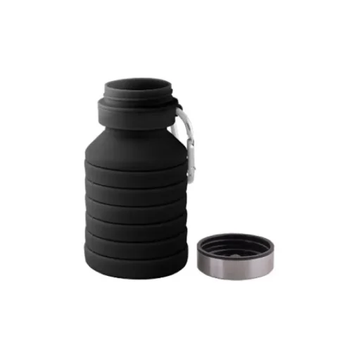 Gift Campaign Borraccia pieghevole in silicone con tappo in metallo da 500 ml> Borracce In Plastica