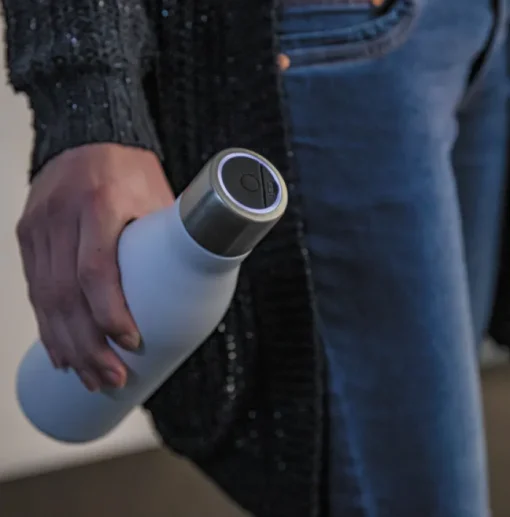 Gift Campaign Borraccia promozionale con tecnologia LED UV-C da 500ml Steriliser> Borracce Termiche|Borracce Di Metallo