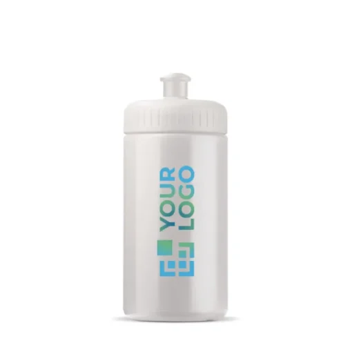 Gift Campaign Borraccia promozionale in plastica BPA free e tappo anti goccia 500ml> Borracce In Plastica