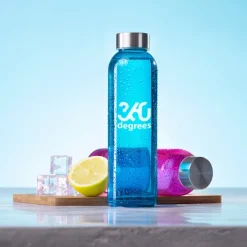 Gift Campaign Borraccia pubblicitaria in vetro colorato 500ml Crystal Water></noscript> Gadget Per L'Ufficio|Borracce In Vetro